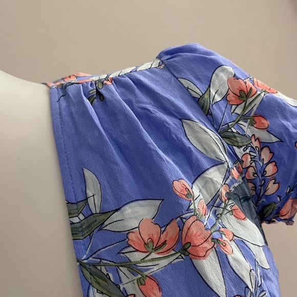 Yumi Kim silk wrap mini dress wedding fairy core boho chic girly spring - Picture 4 of 4